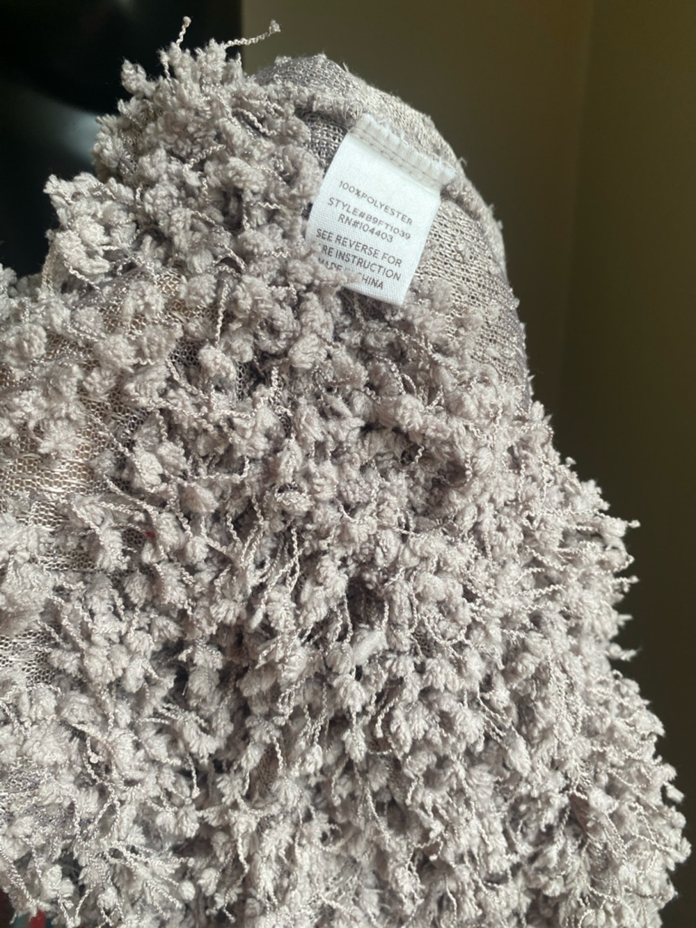 Blu Pepper Plush Scoop Neck Sweater - Dusty Lavender - Picture 10 of 11